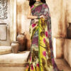 Geogette_saree_Floral_Print